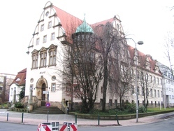 Alt- und Neubau des Amtsgerichts
